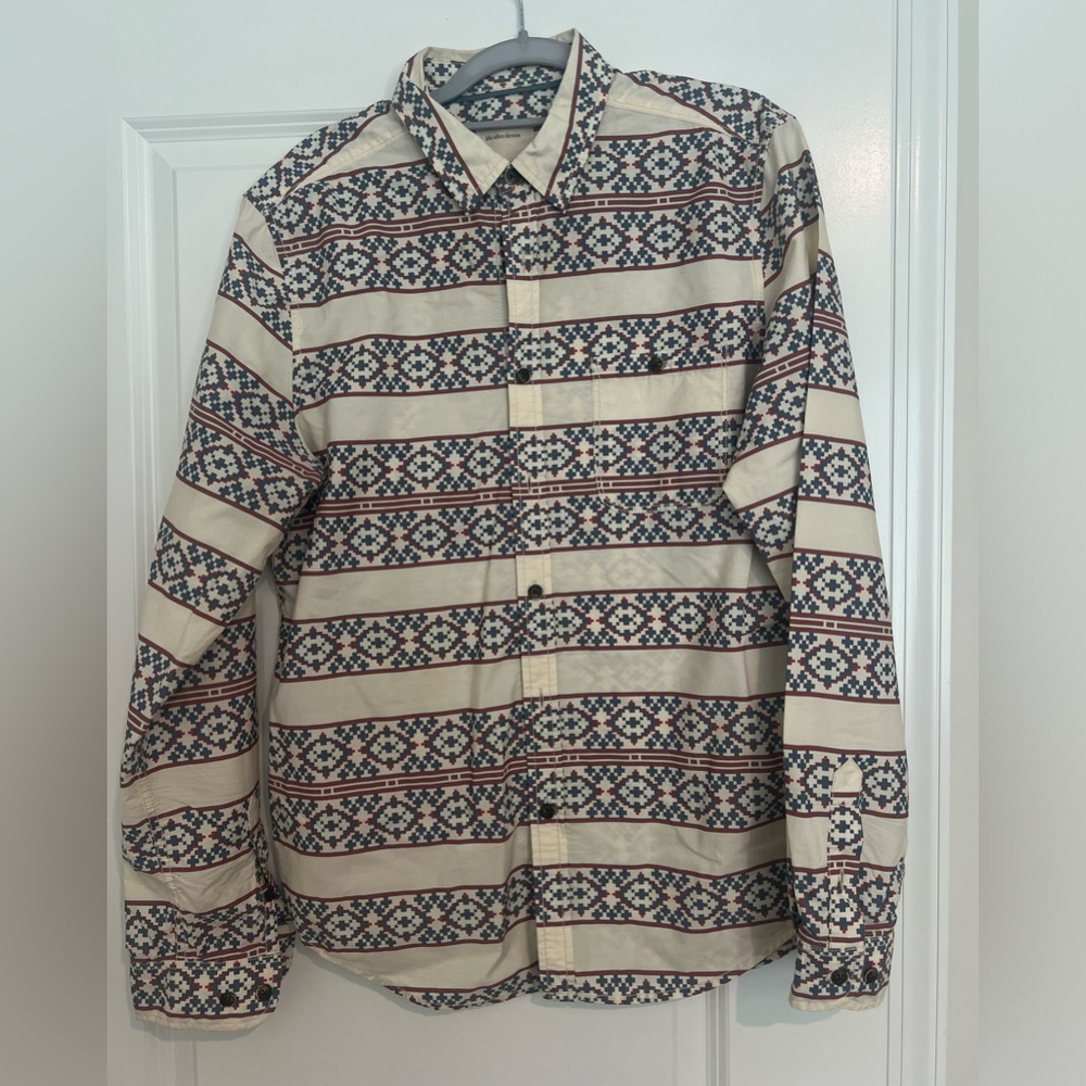 Southwestern style button up